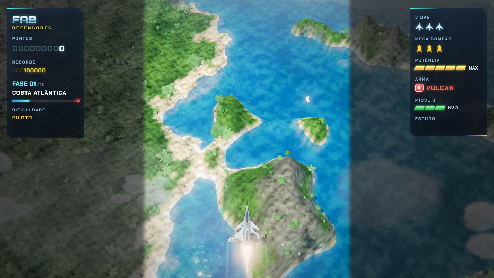 Fase na Costa Atlântica